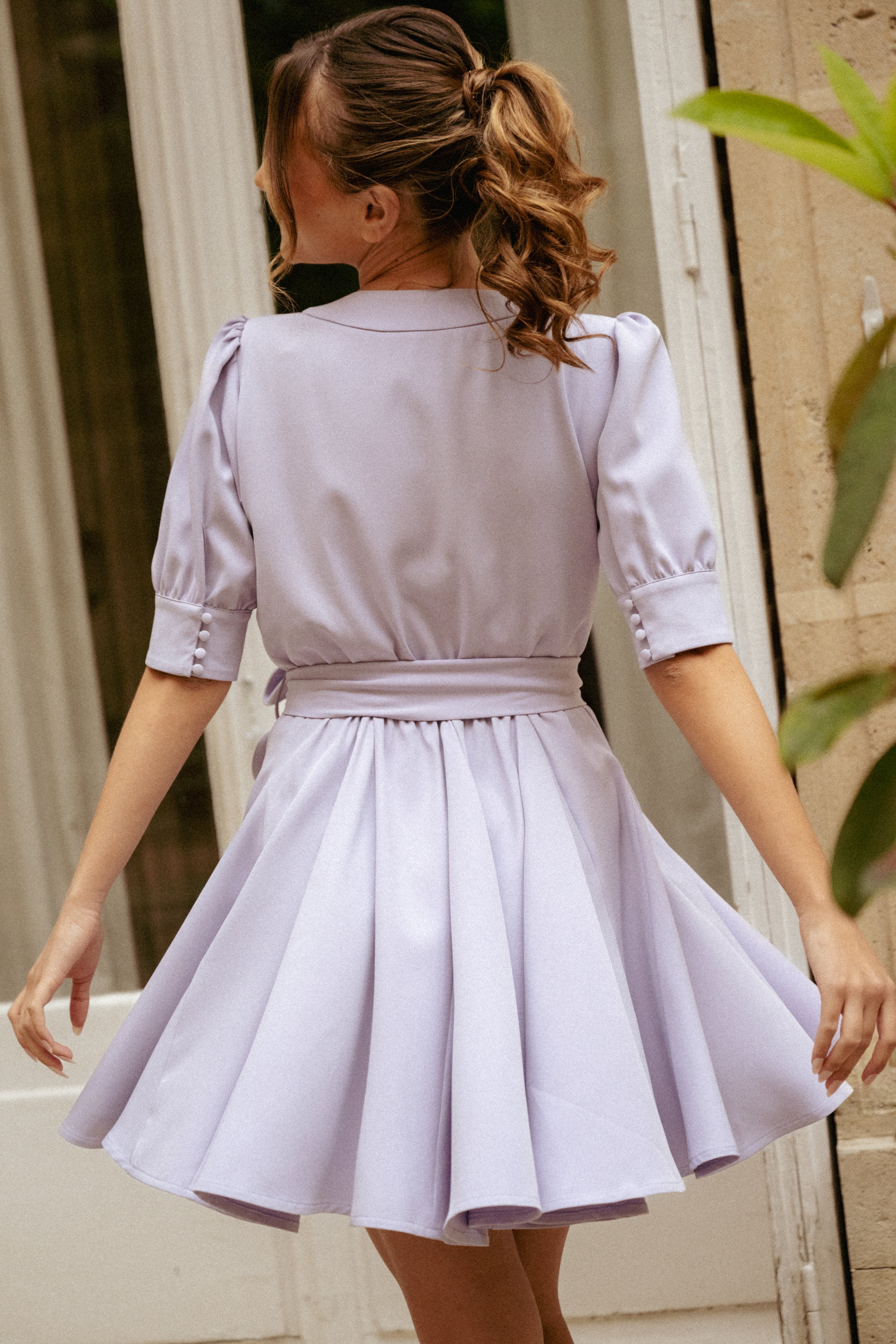 PAUEME I ROBE I Robe Salomé - Lilas