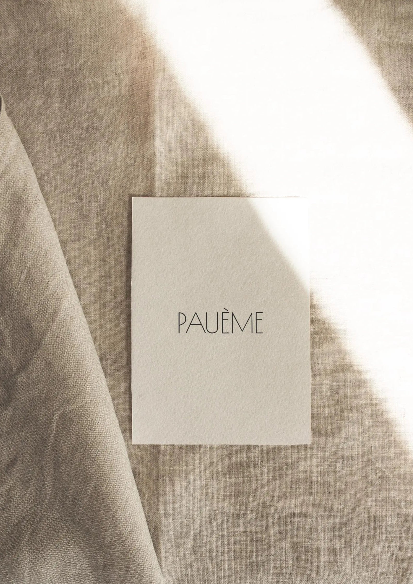 PAUEME I CARTE-CADEAU I Carte-cadeau Pauème