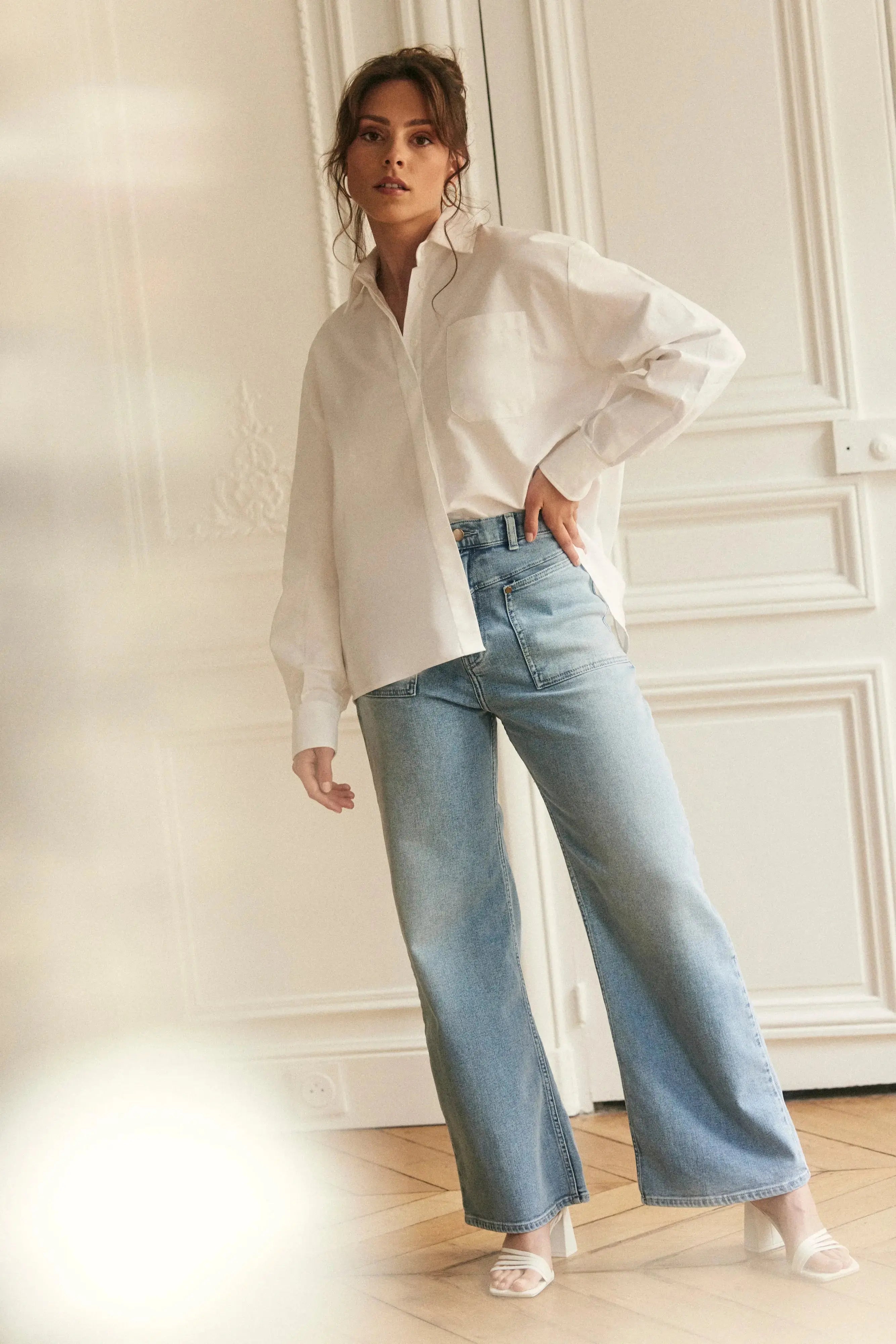 PAUEME I Chemise I Chemise Harmony - Blanche