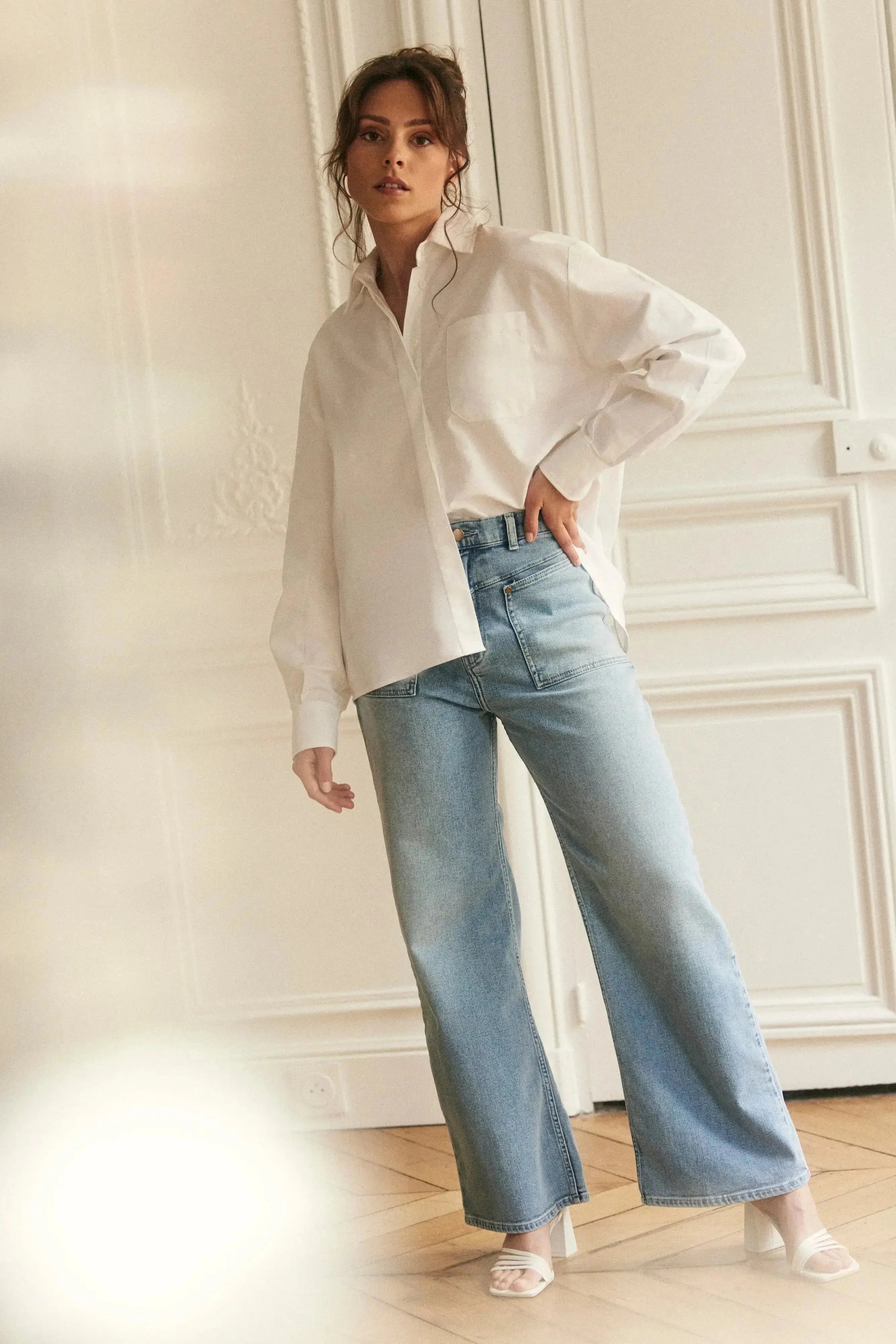 PAUEME I Chemise I Chemise Harmony - Blanche