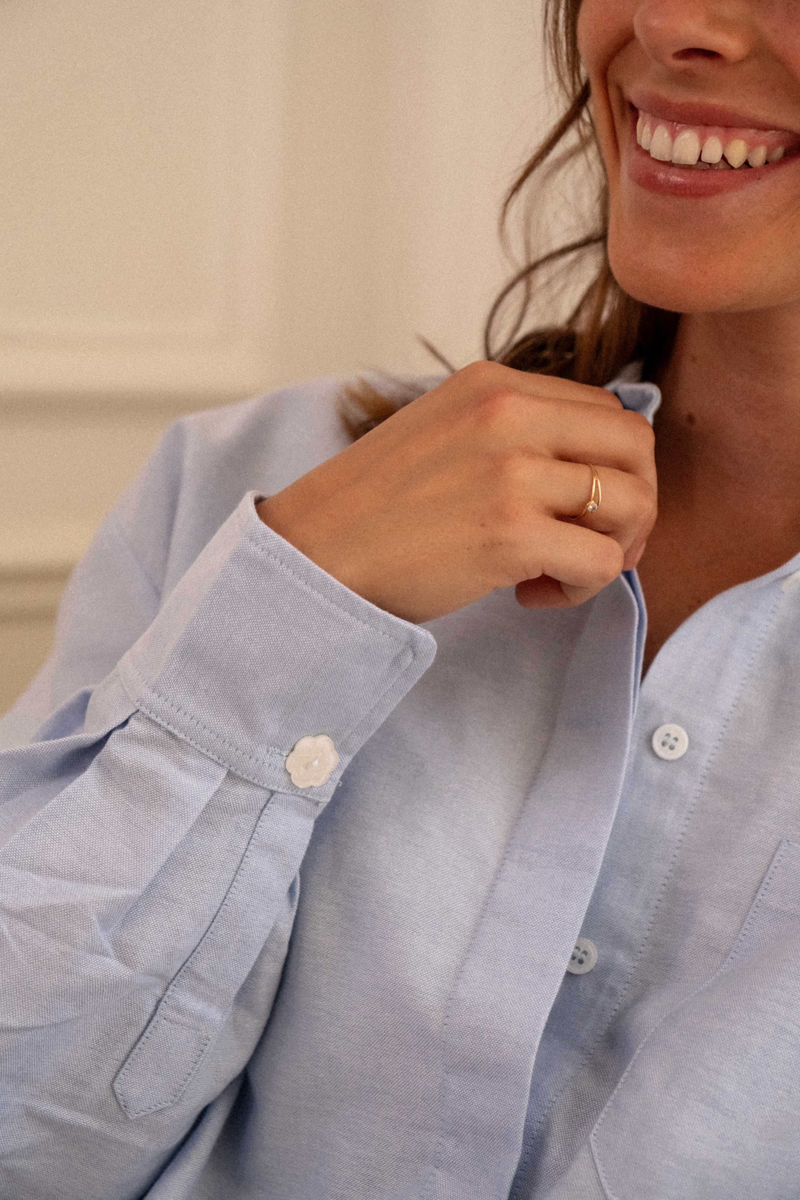 PAUEME I Chemise I Chemise Harmony - Bleue ciel