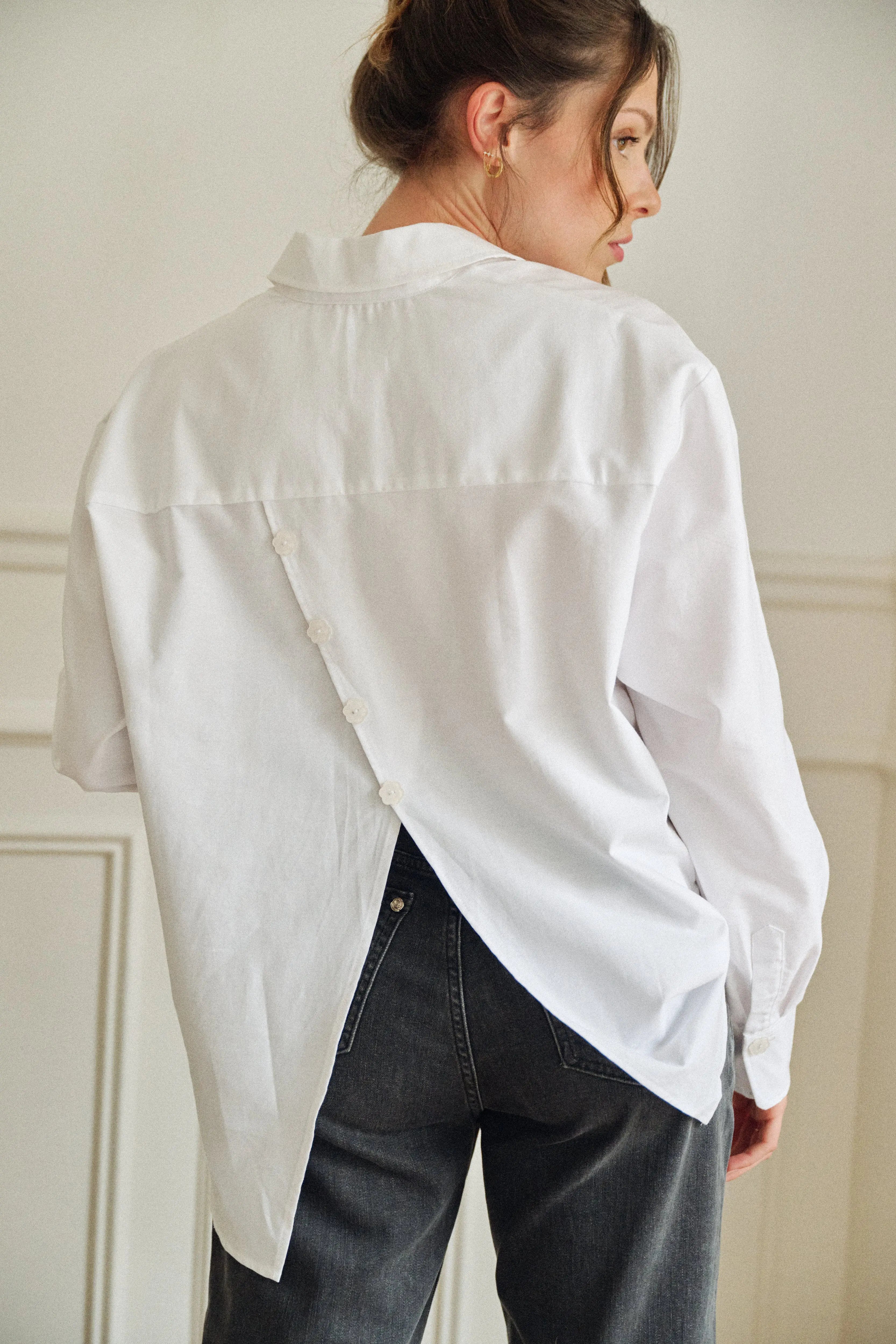 PAUEME I Chemise I Chemise Harmony - Blanche