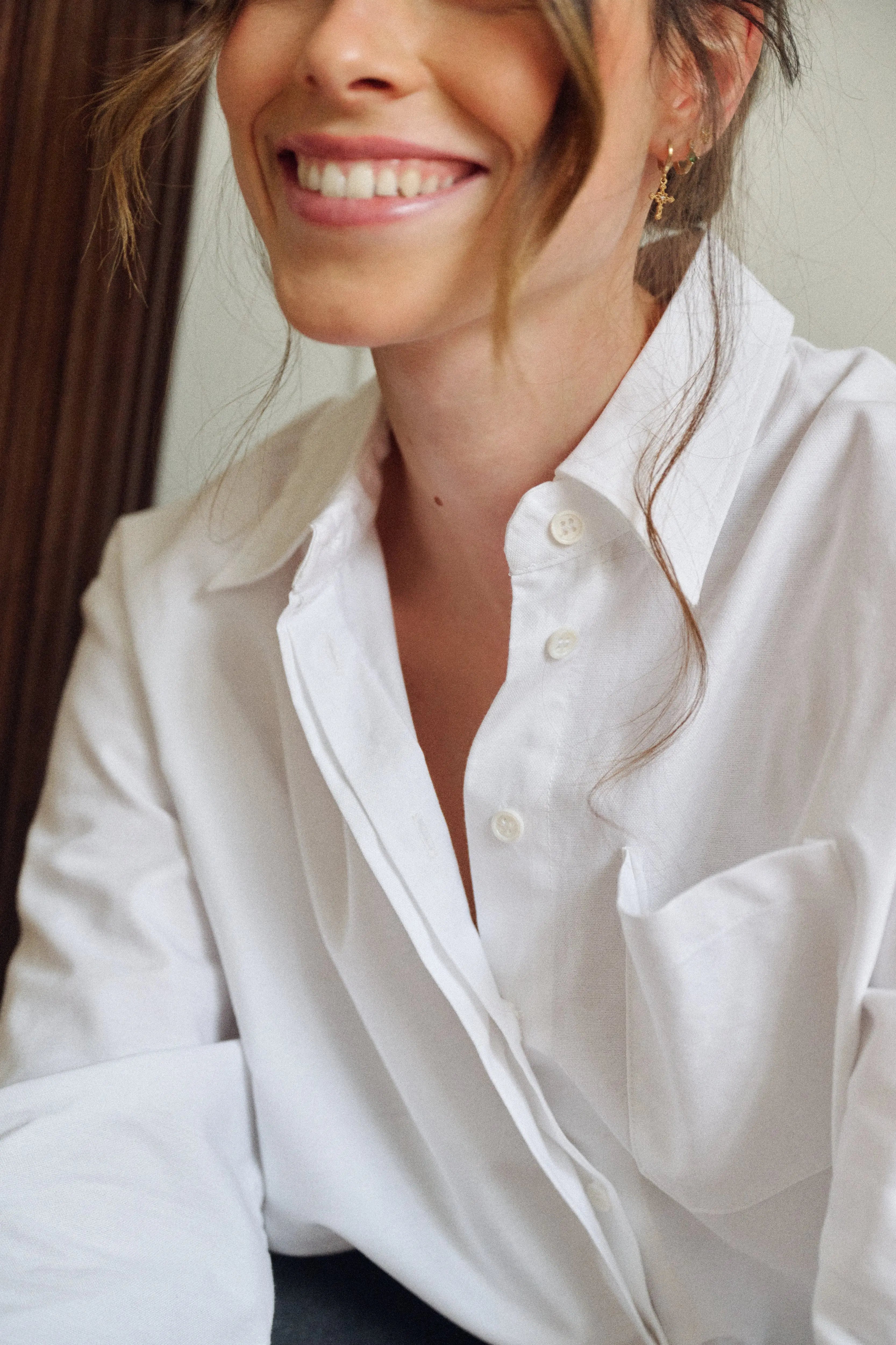 PAUEME I Chemise I Chemise Harmony - Blanche