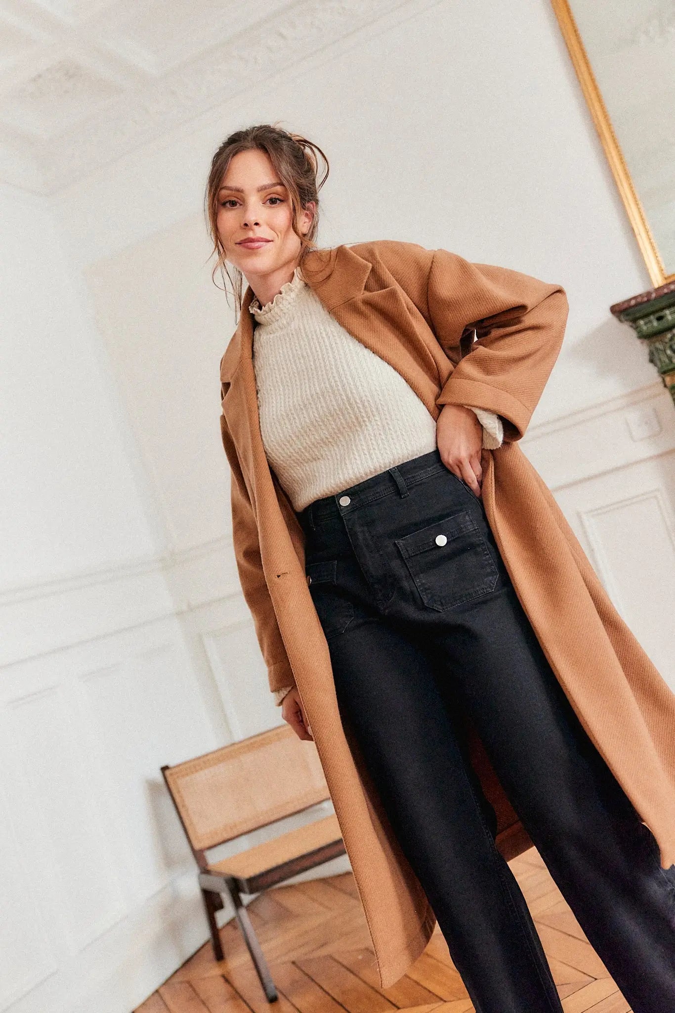 PAUEME I MANTEAU I Manteau Antoine - Camel