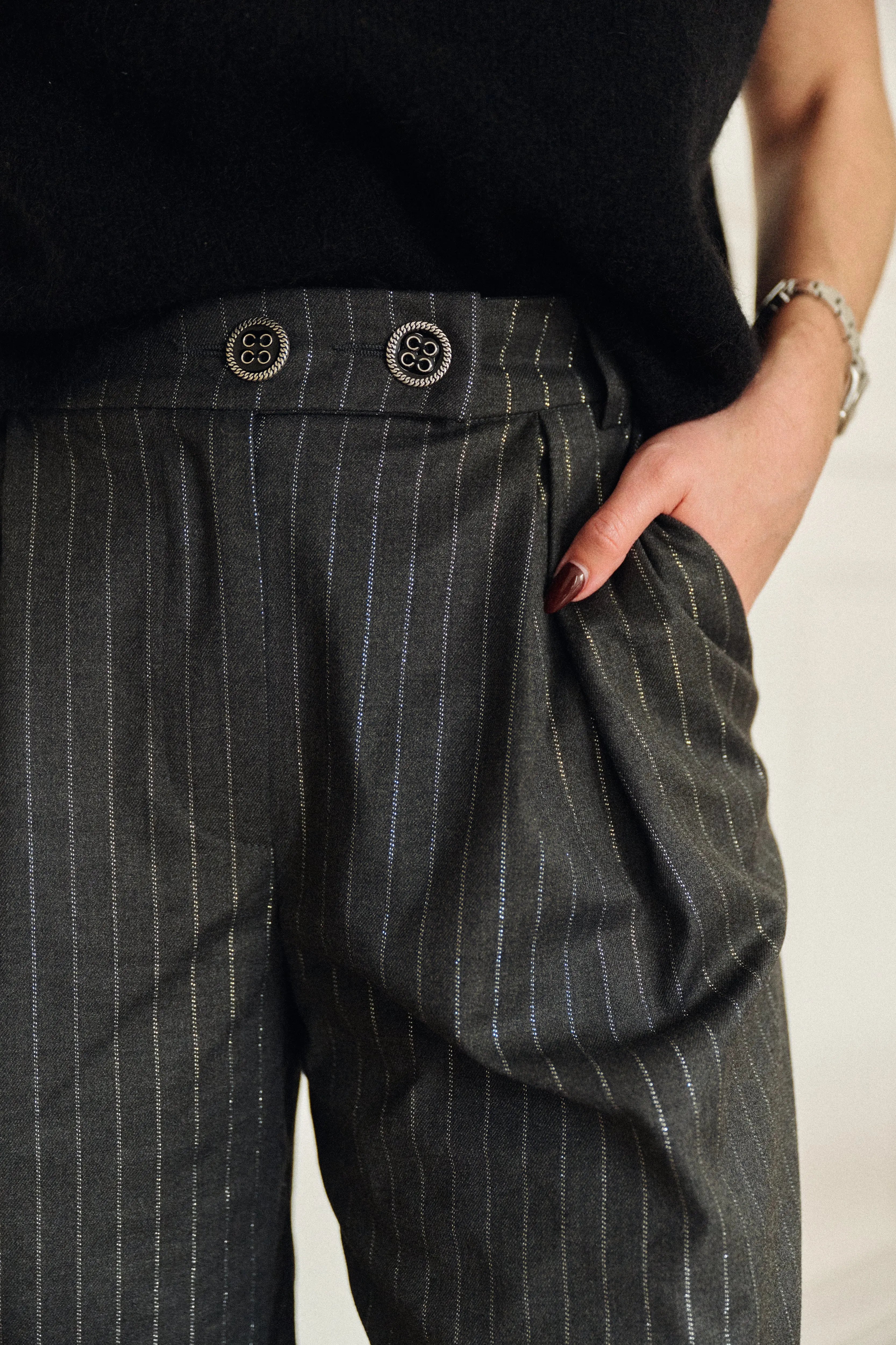 PAUEME I PANTALON I Pantalon Jim - Rayures tennis