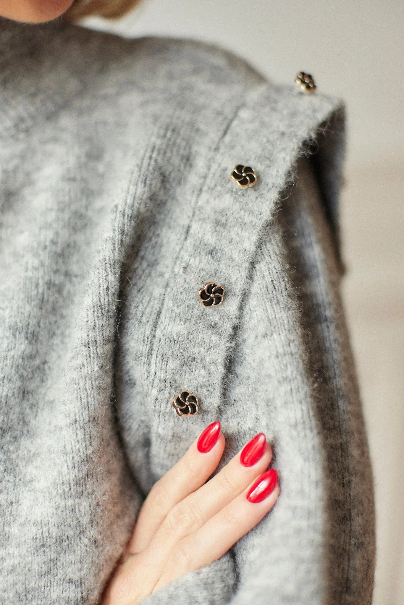PAUEME I PULL I Pull maille Elie - Gris