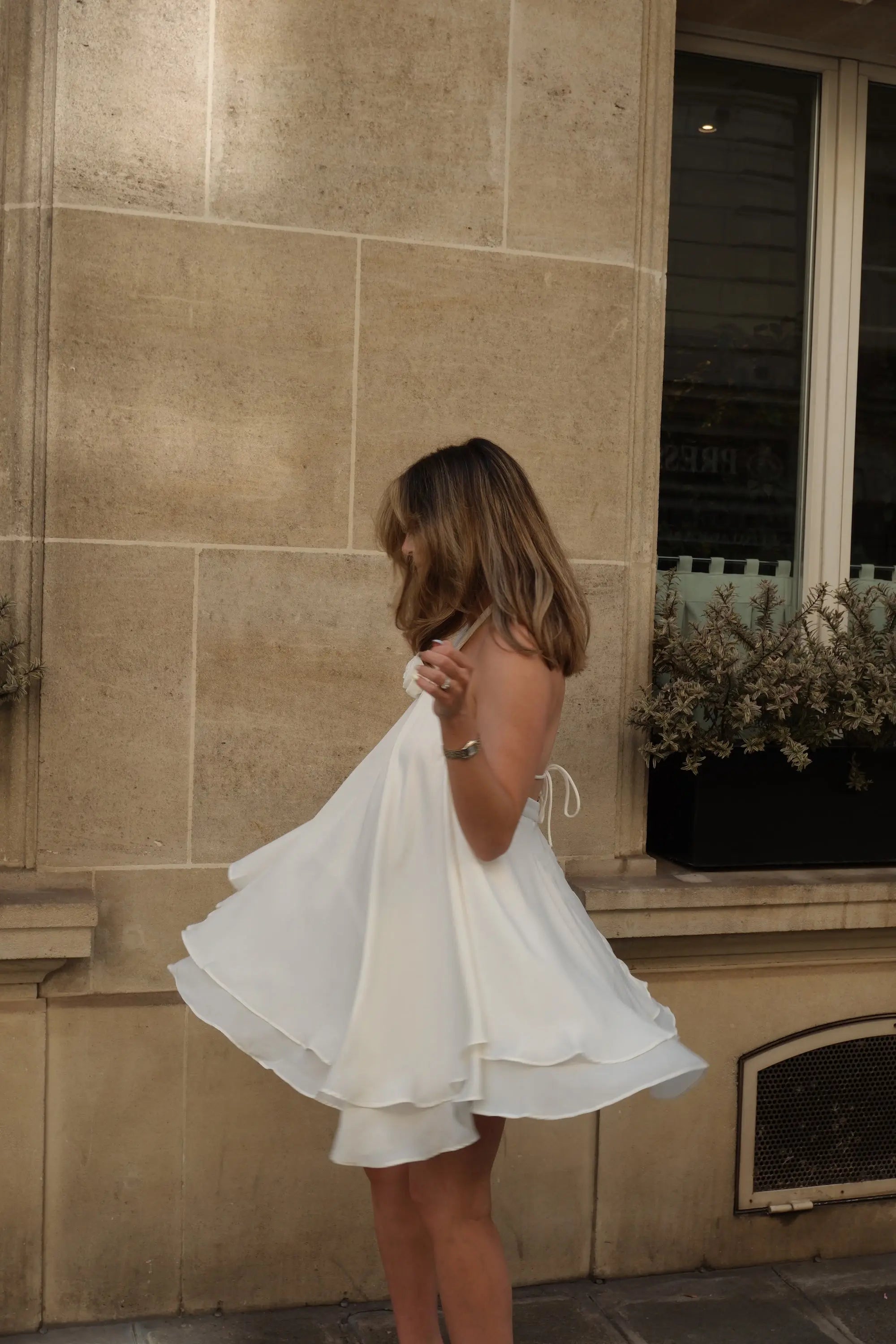 PAUEME I ROBE I Robe Flora - Ivoire