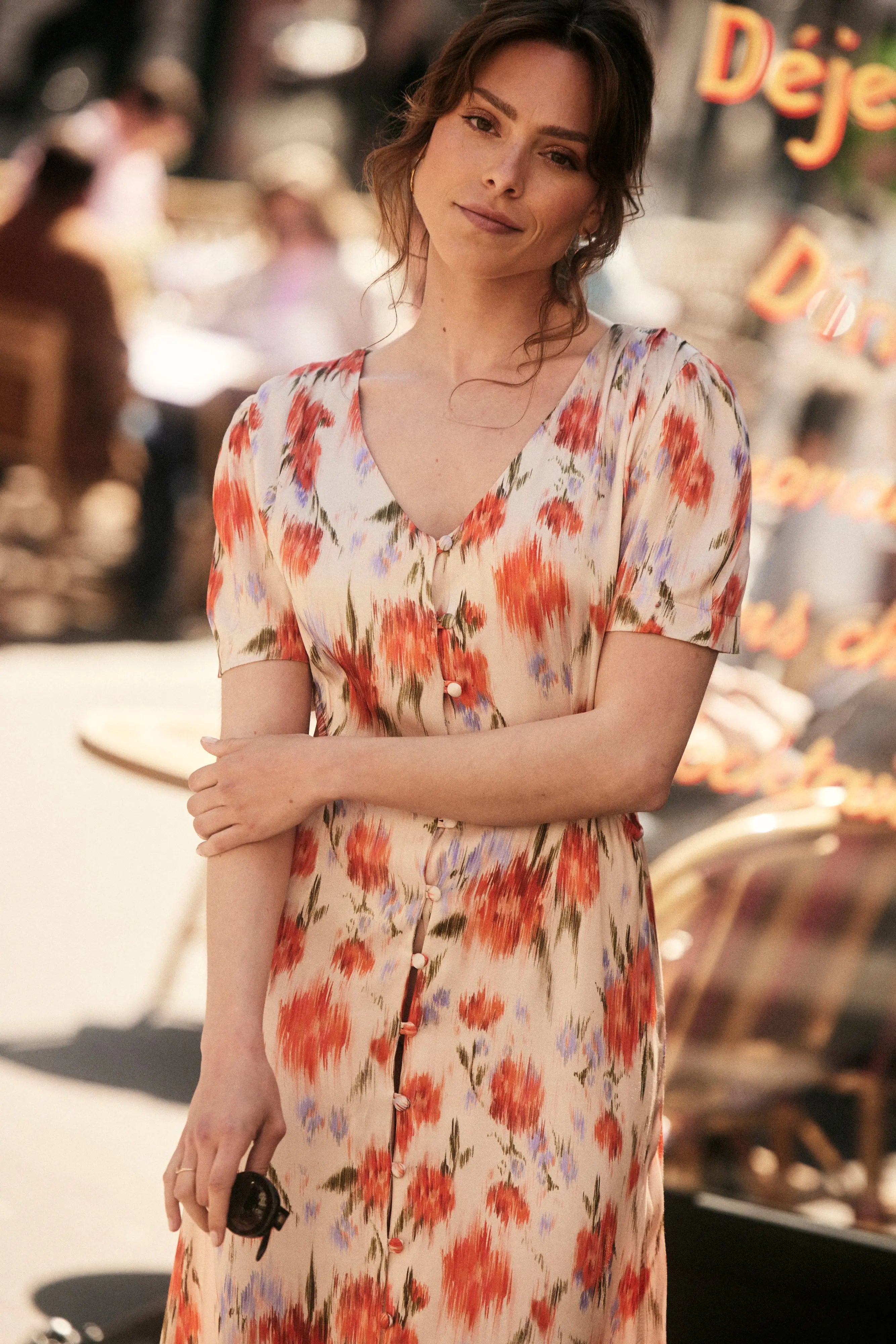 PAUEME I Robe I Robe Jeanne - Imp Camelia