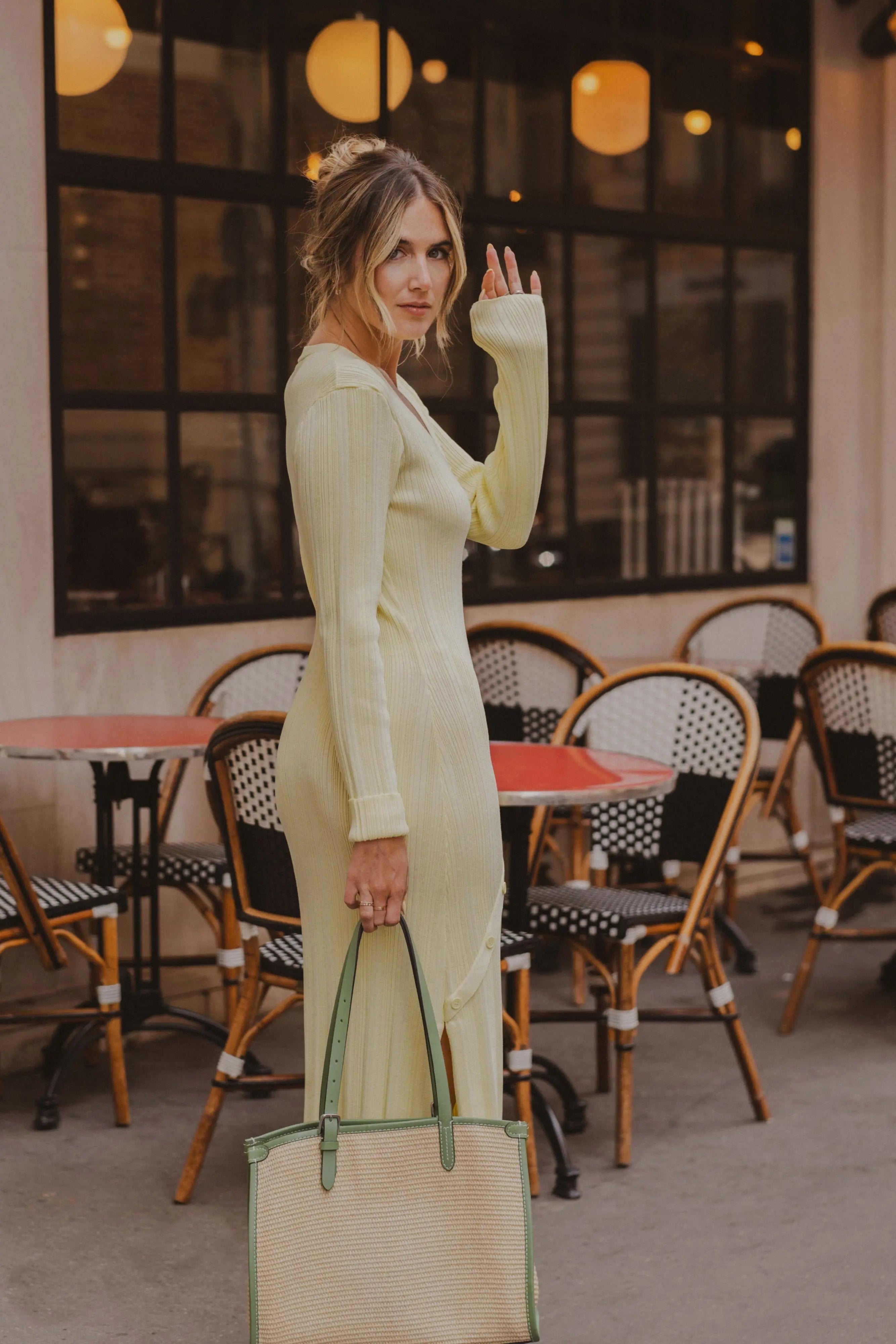 PAUEME I Robe Longue I Robe longue Amaya - Jaune