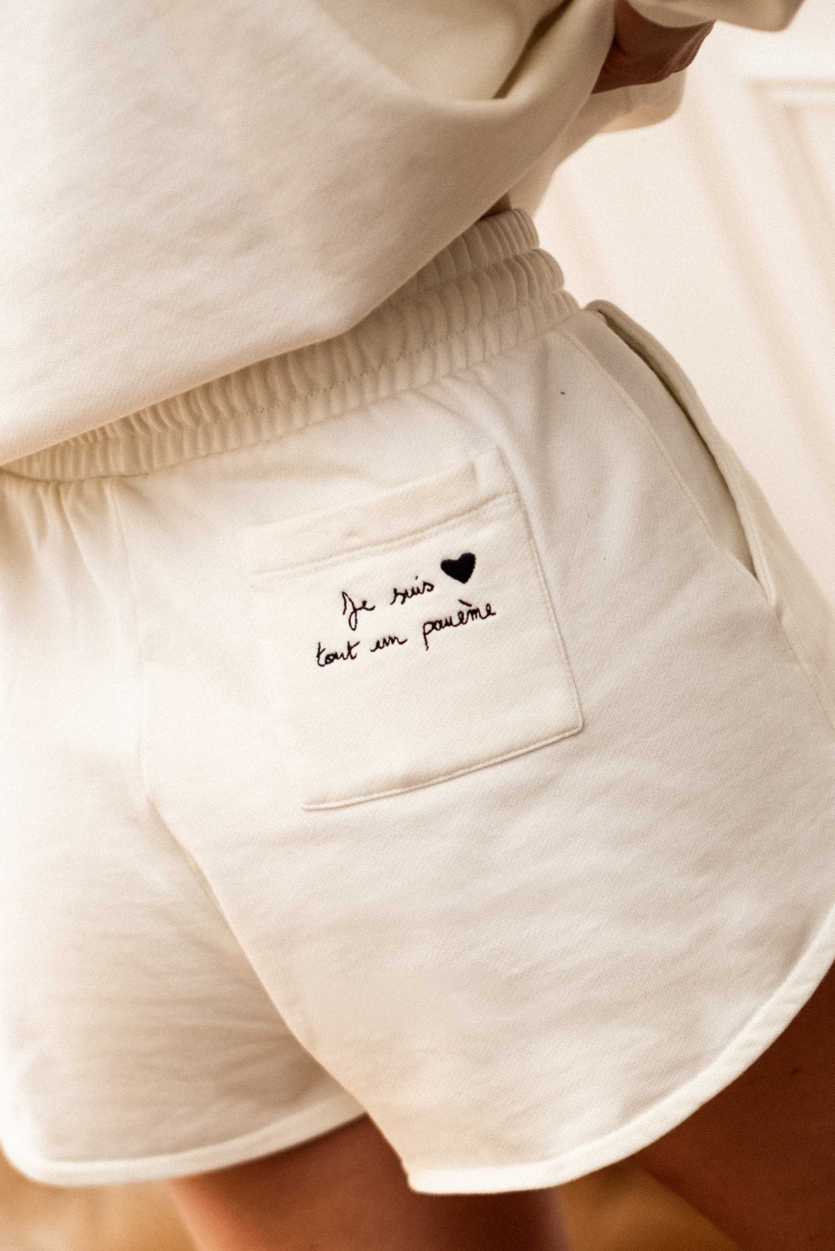 PAUEME I SHORT I Mini-Short Marcus - Blanc