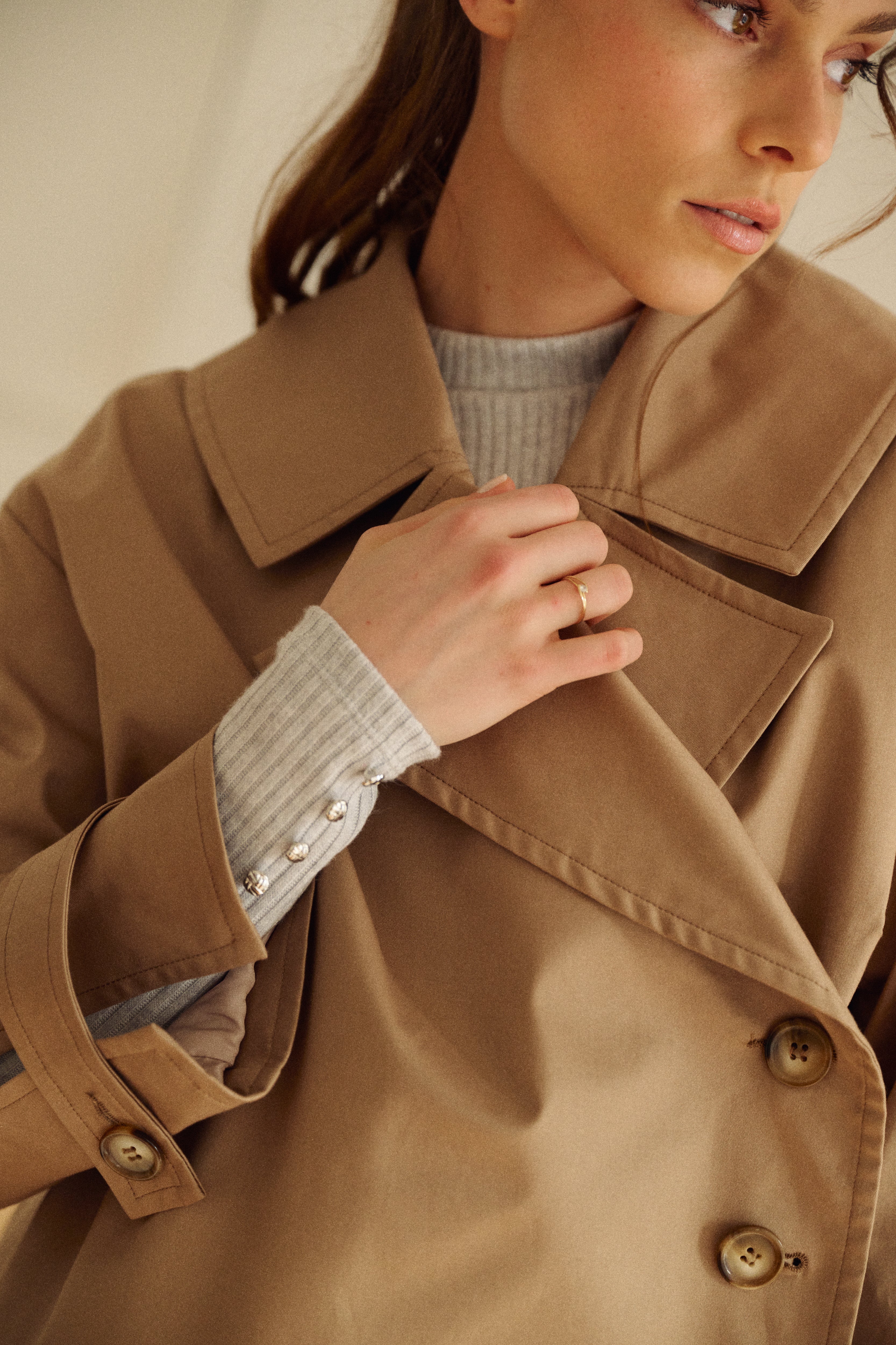 PAUEME I Veste I Trench Gabriel - Beige