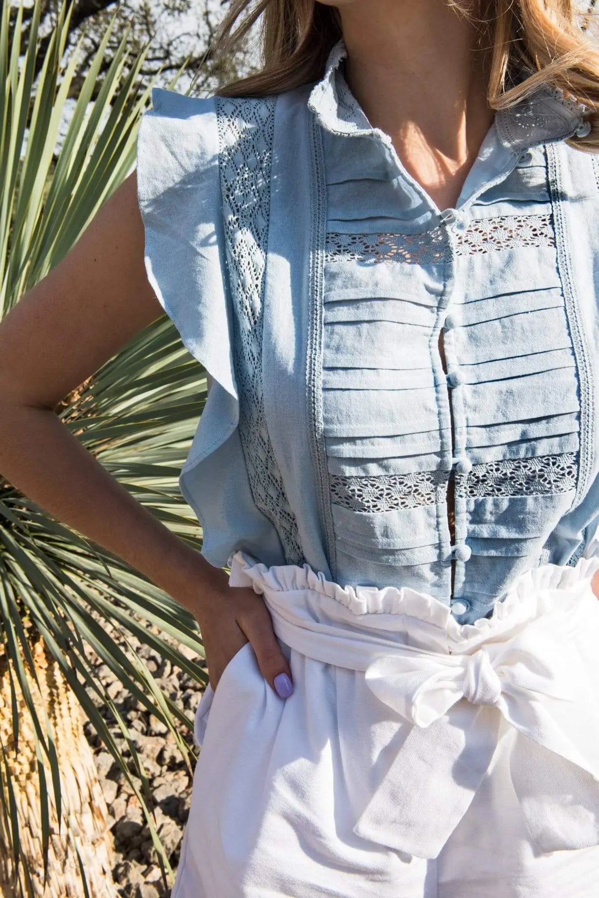 PAUEME I CHEMISE I Chemise Bianca - Ciel