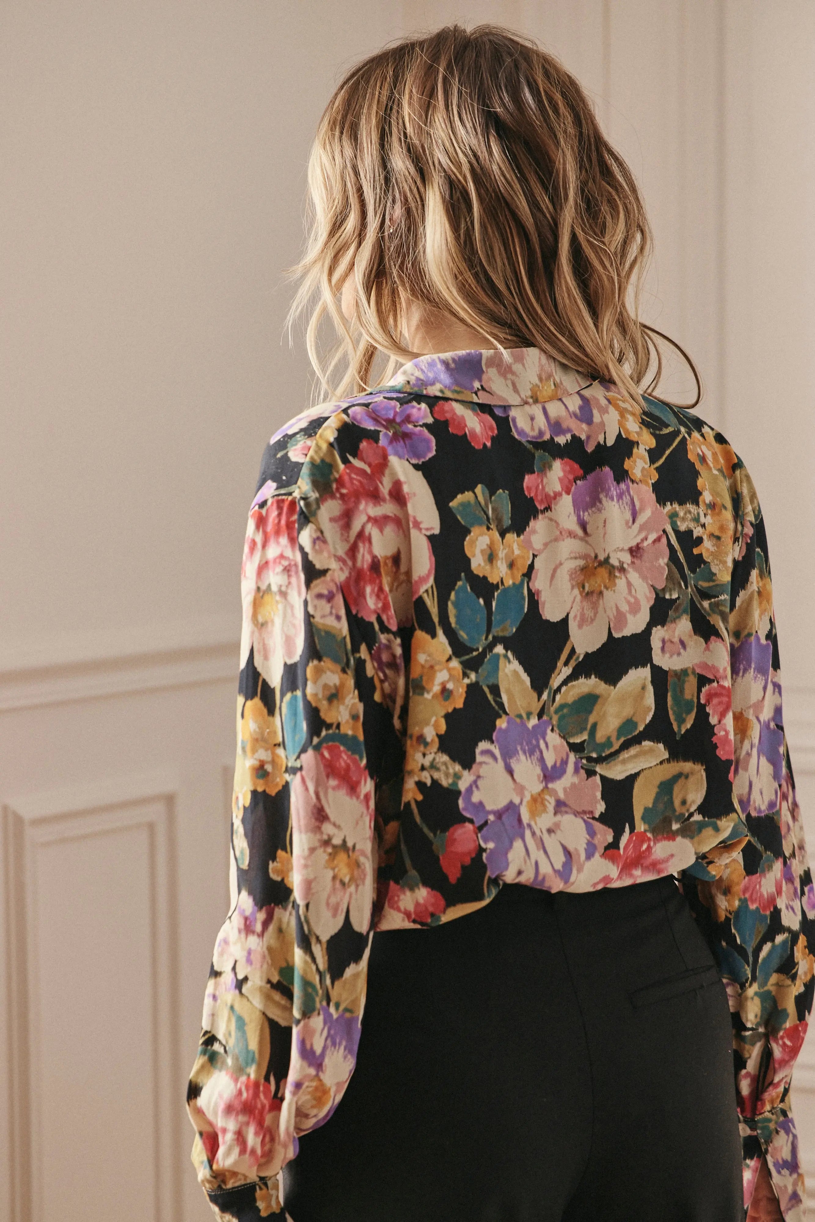 PAUEME I CHEMISE I Chemise Cecile - Fleurs Petunia