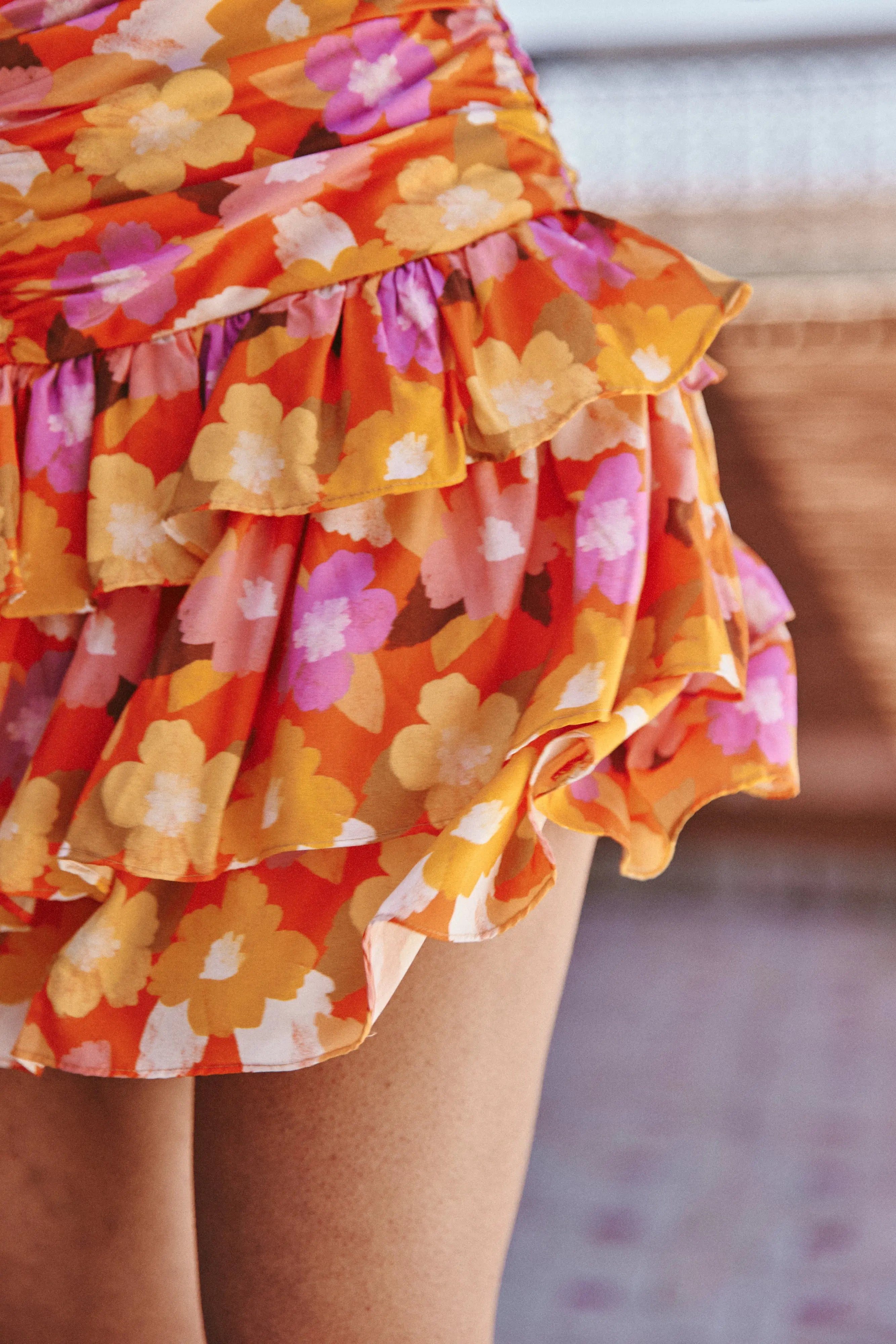 PAUEME I JUPE I Jupe Justa - Fleurs de Printemps