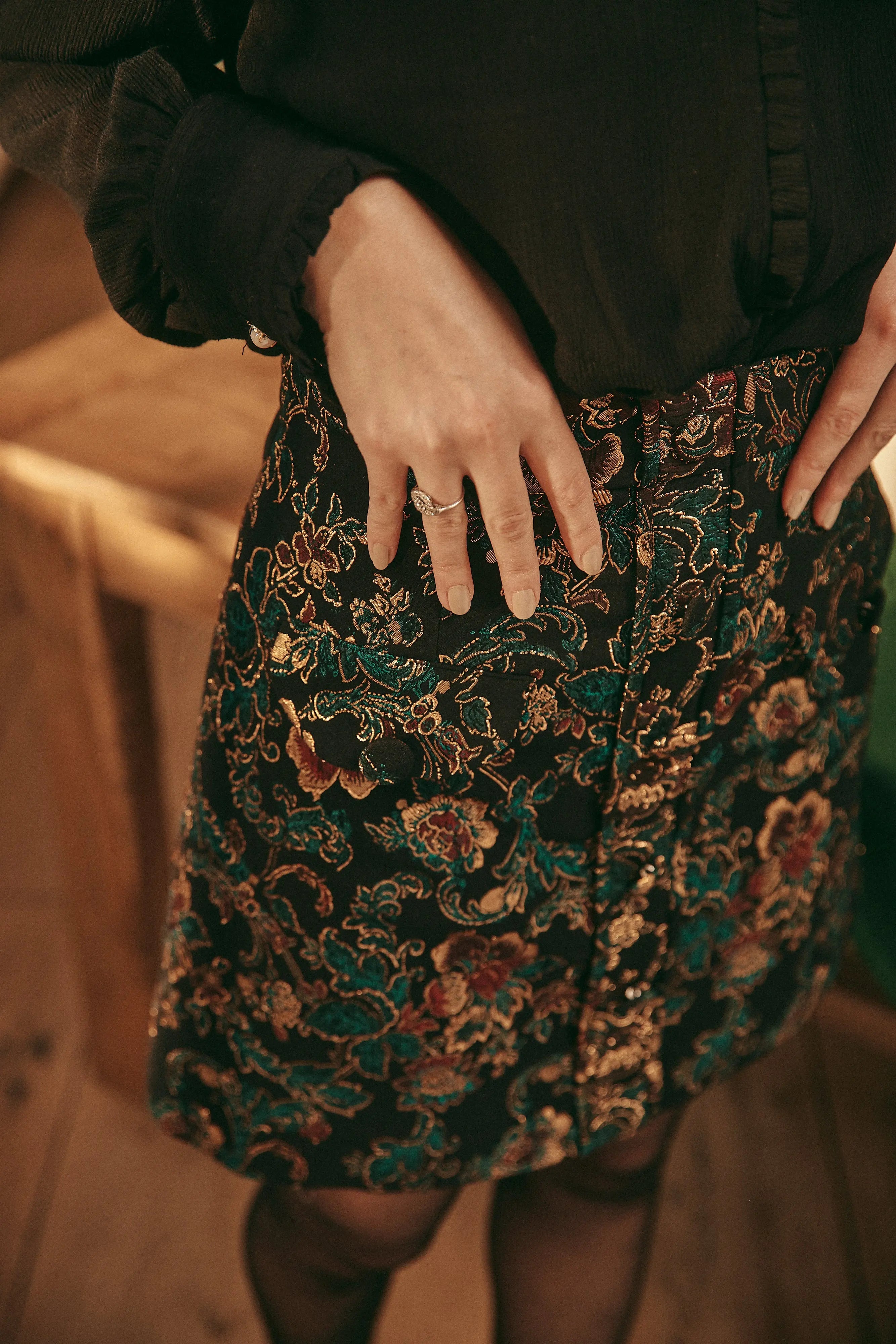 PAUEME I JUPE I Mini-Jupe Blair - Baroque