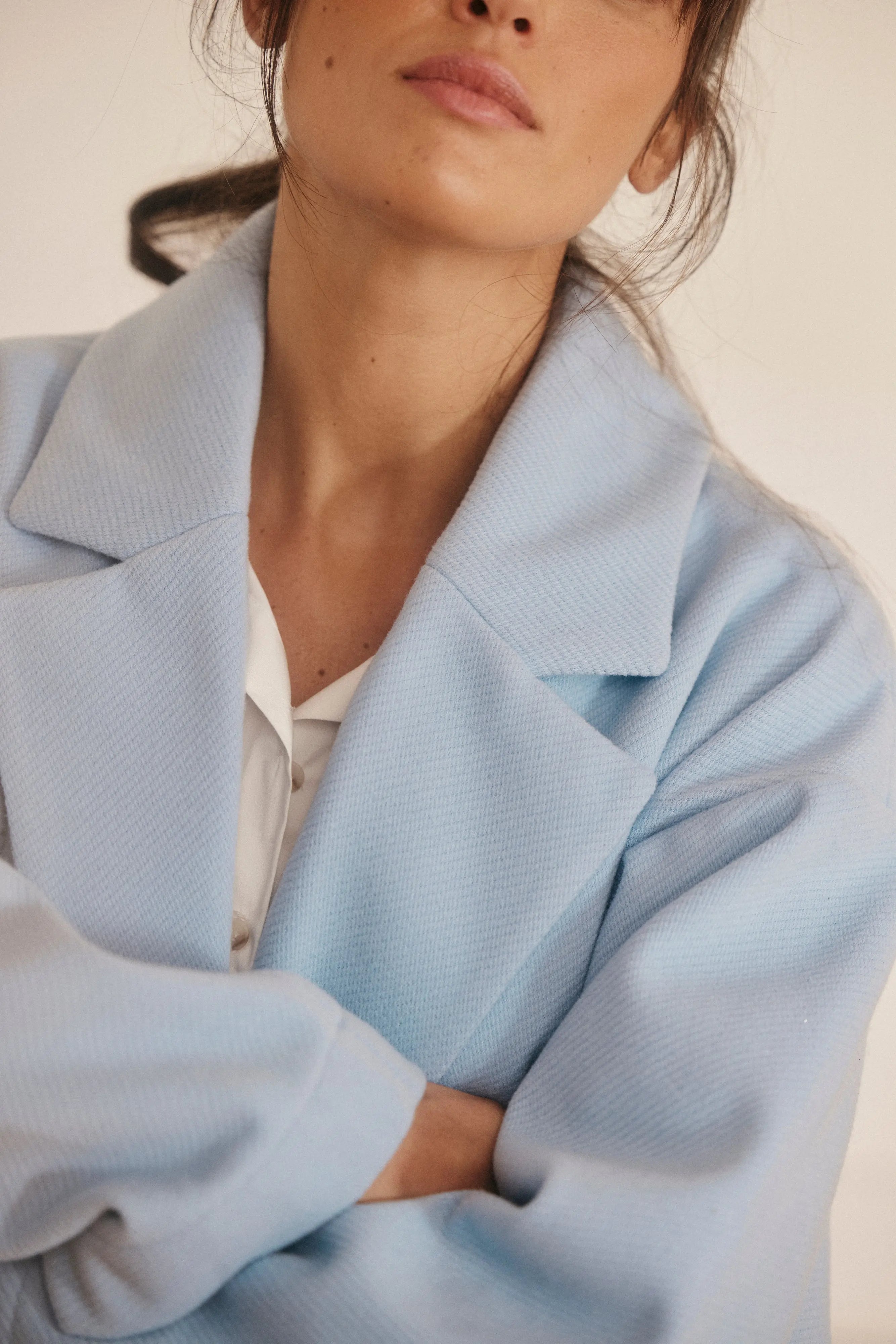 PAUEME I MANTEAU I Manteau Antoine - Bleu Ciel