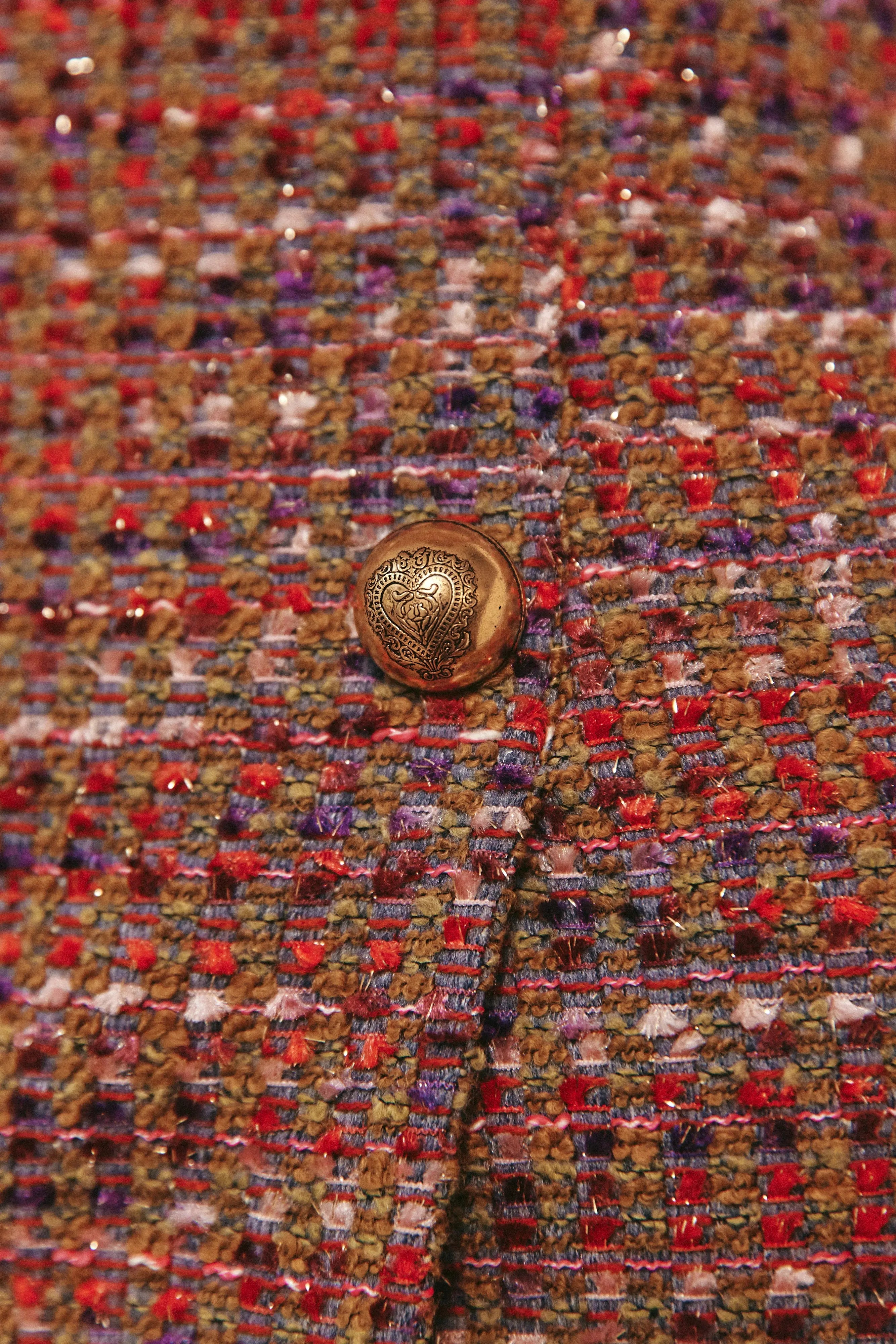 PAUEME I ROBE I Robe Christi - Tweed Scintillant
