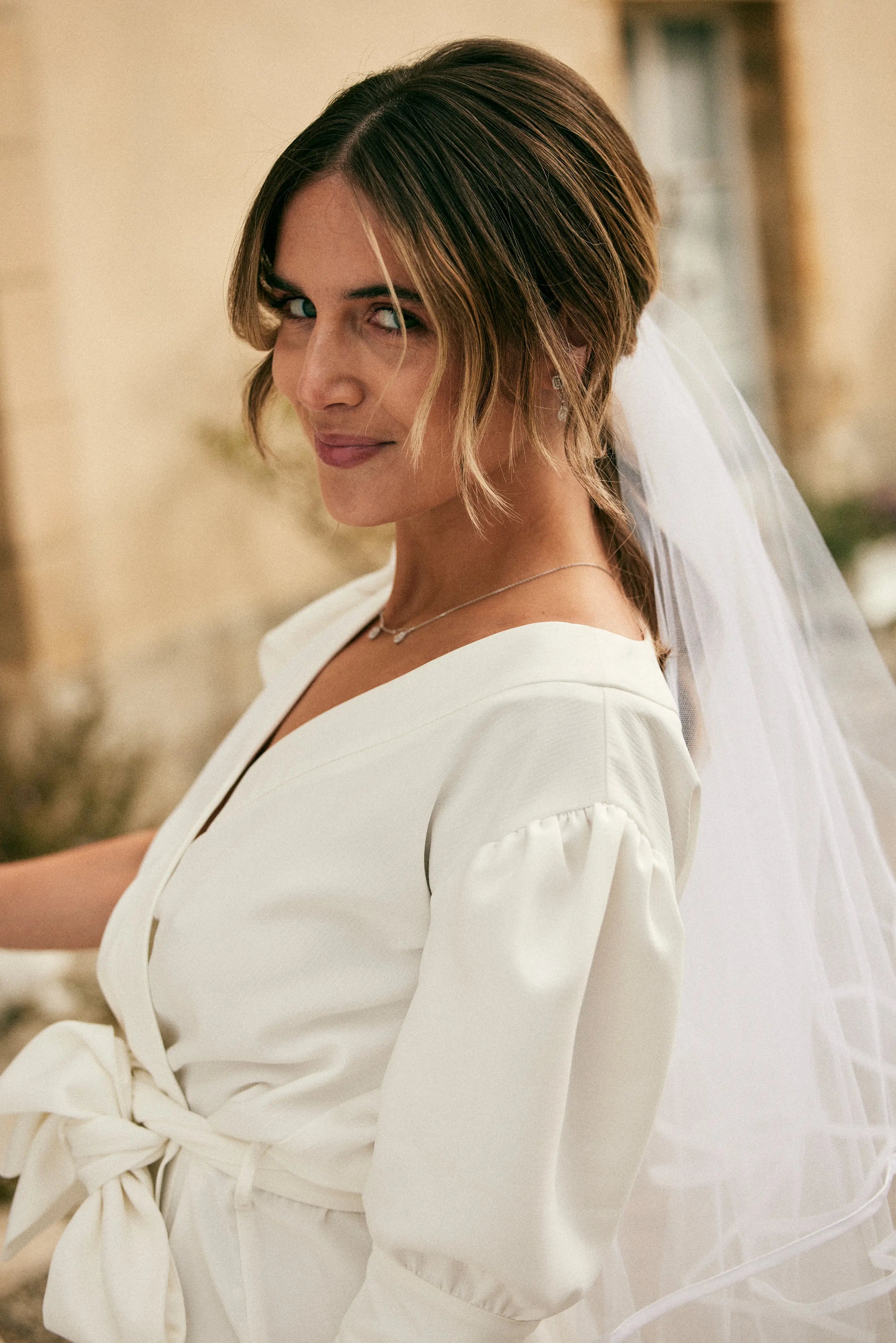 PAUEME I ROBE I Robe Salomé - Satinée écrue