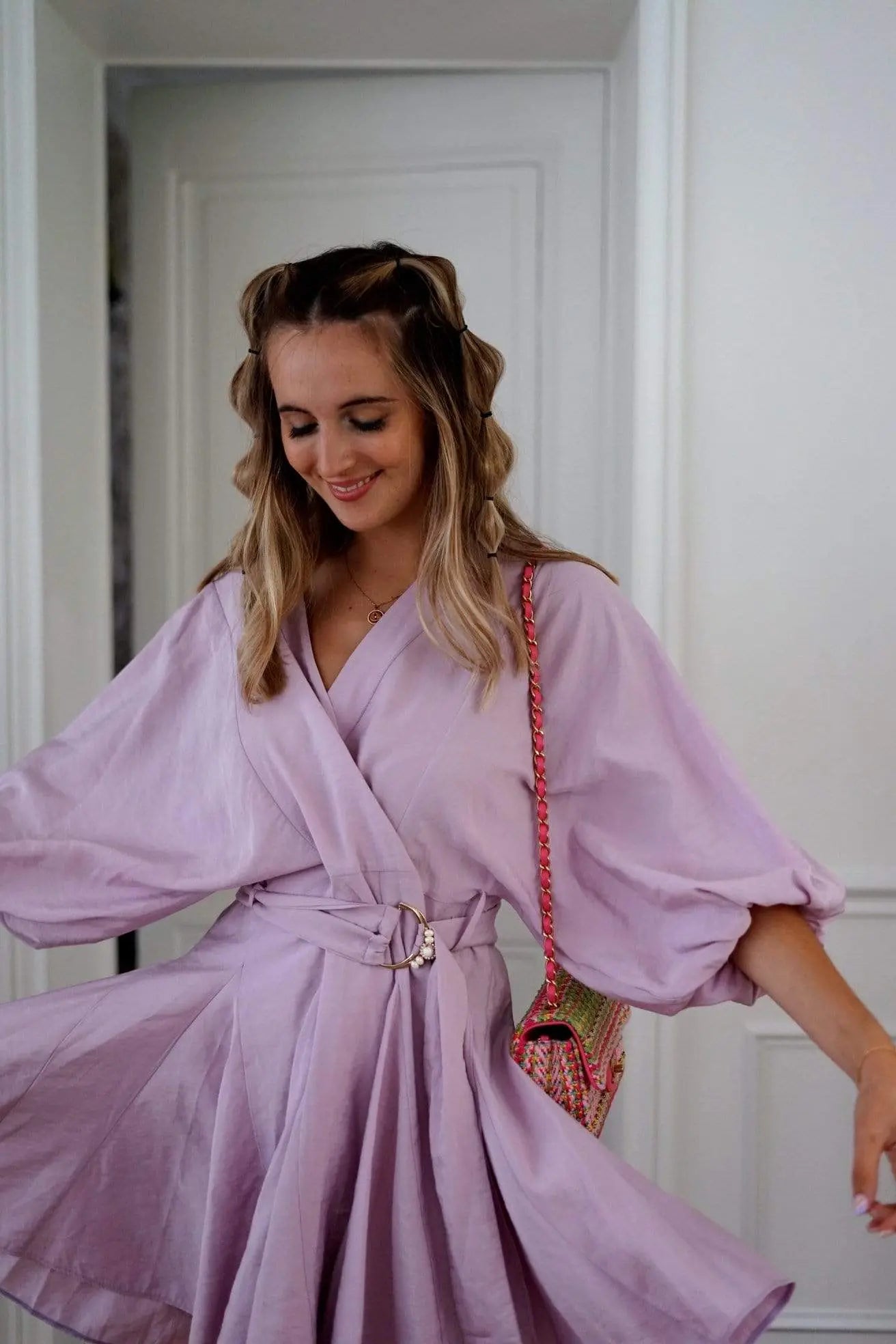 PAUEME I ROBE I Robe Suzanne - Lilas
