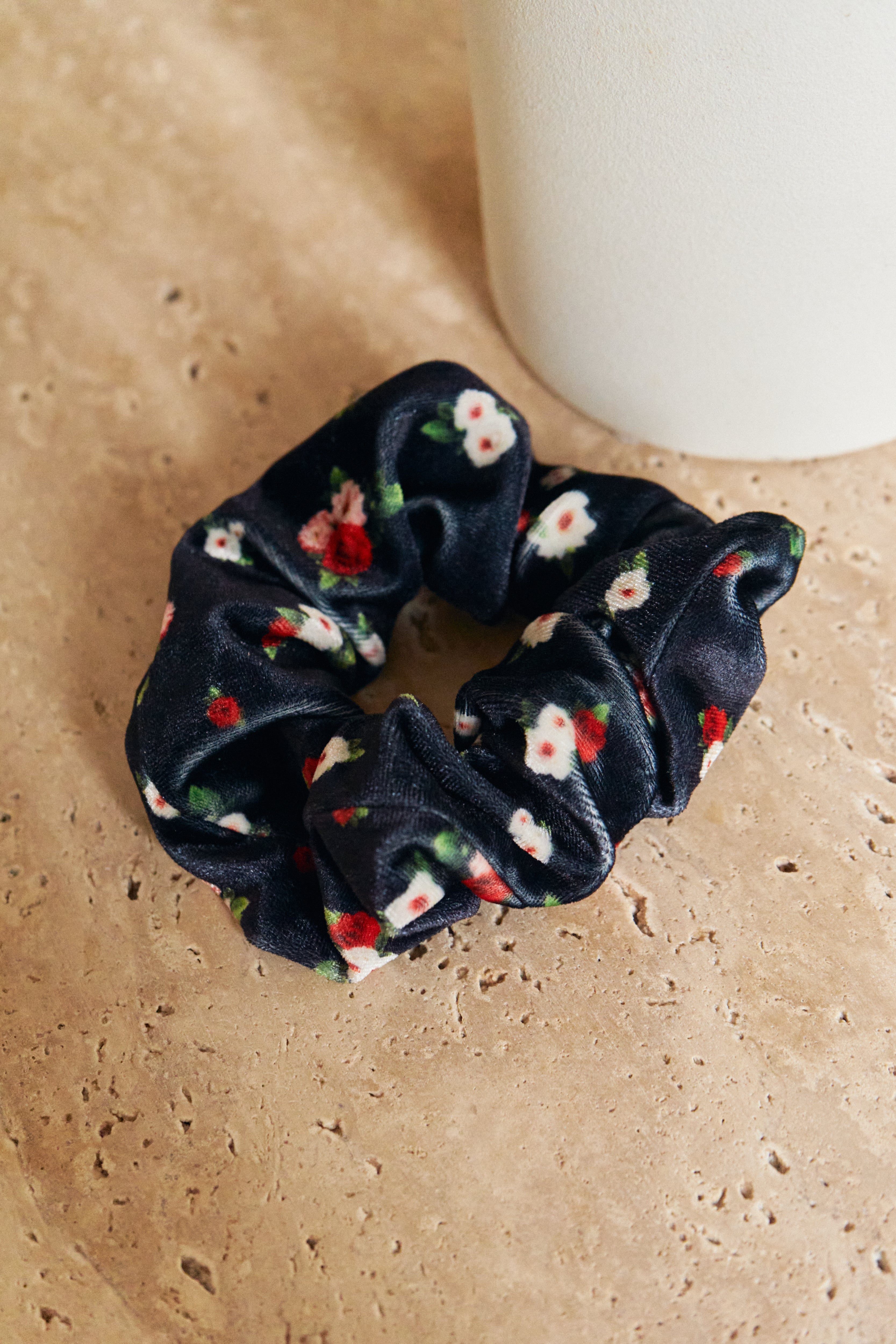PAUEME I ACCESSOIRES I Chouchou - Velours fleurs