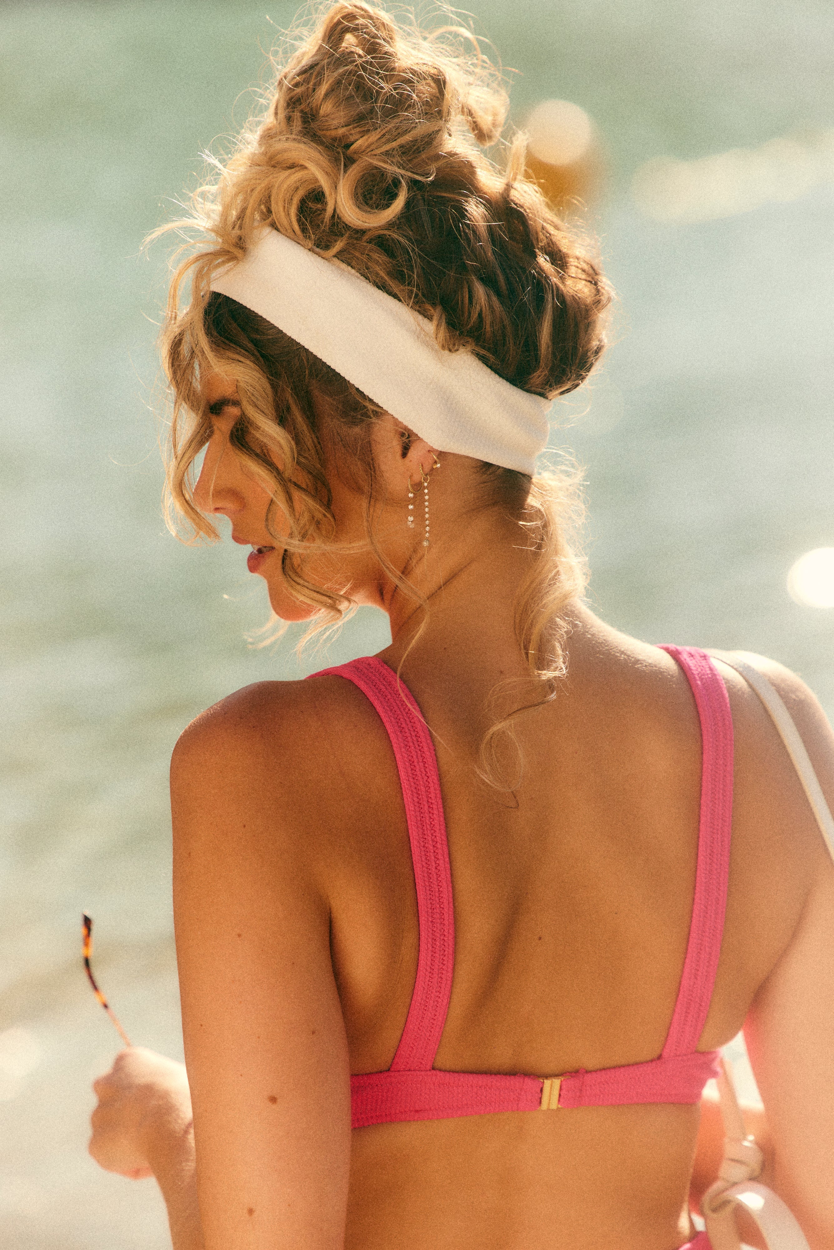 PAUEME I Swimwear I Bandeau Noto - Blanc éponge