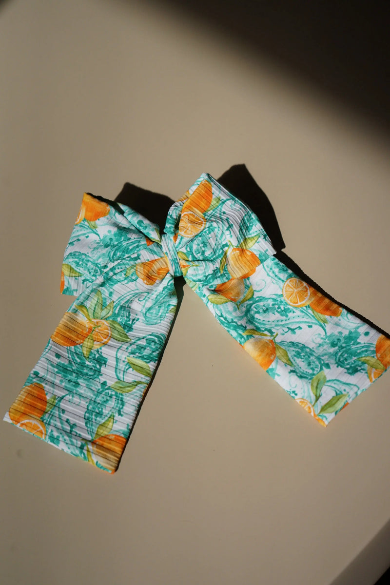 PAUEME I Swimwear I Barrette Papillon Papo - Citrons Oranges