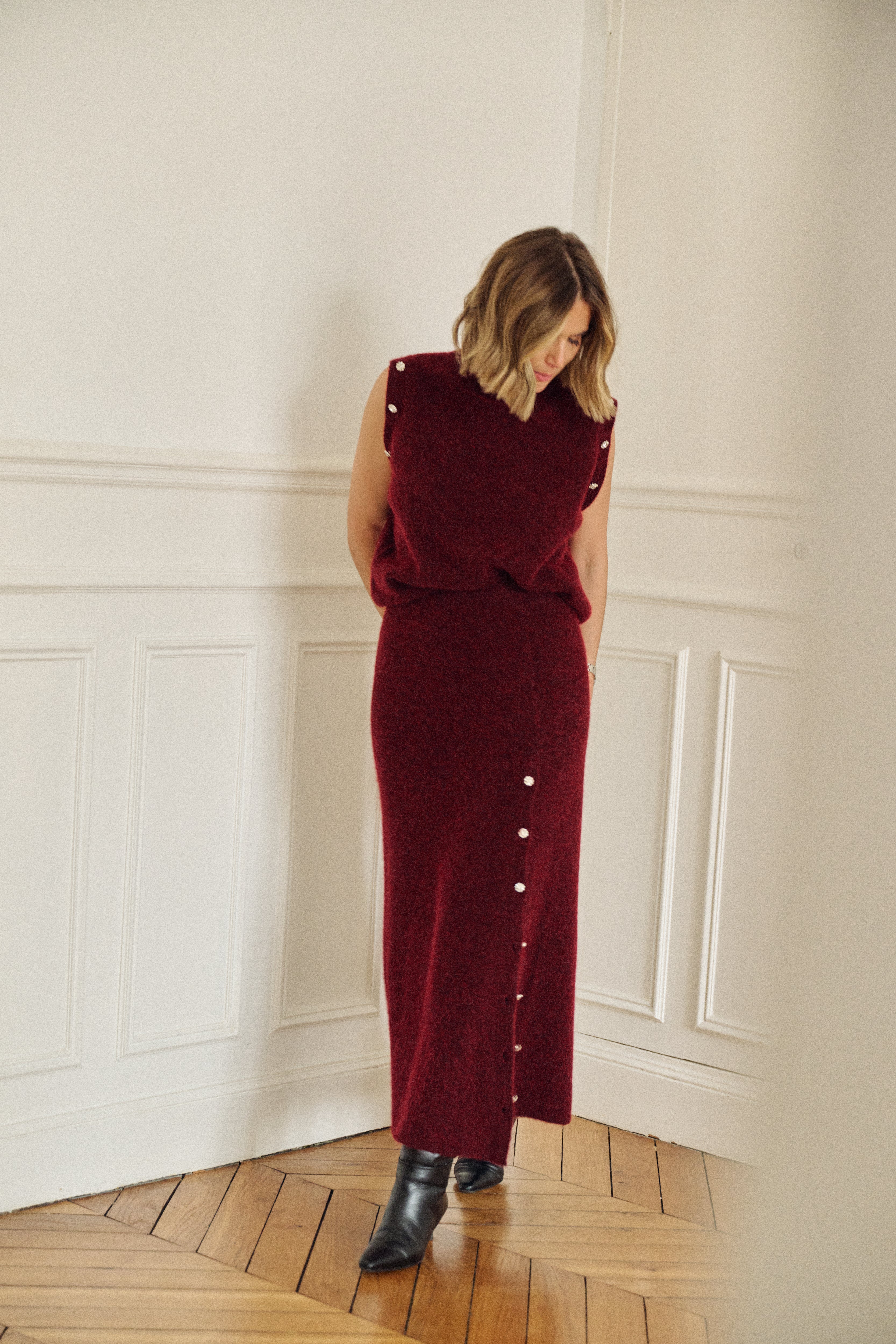 PAUEME I PULL I Pull maille Elie - Bordeaux