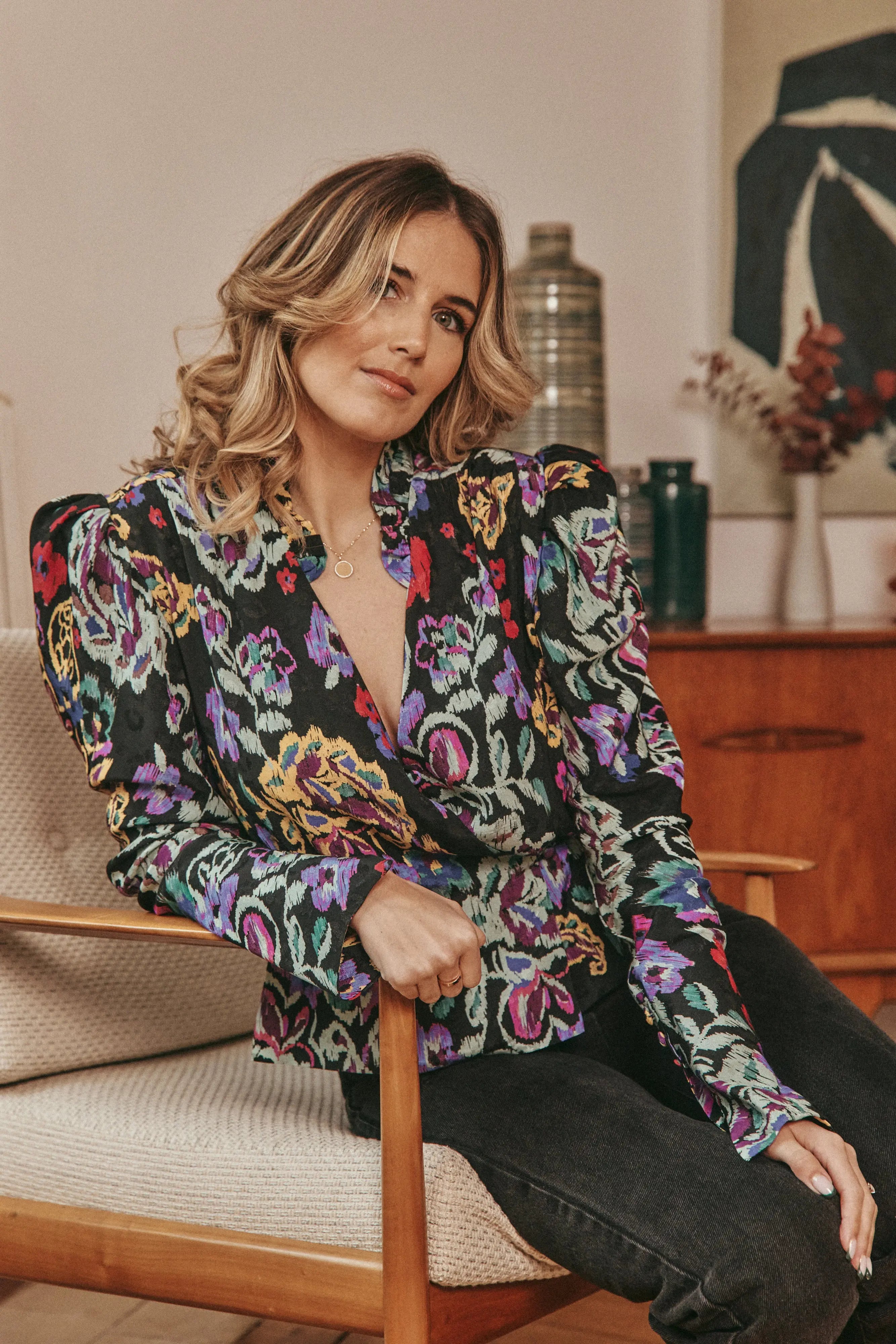 PAUEME I CHEMISE I Chemise Lola - Kashmir Noir