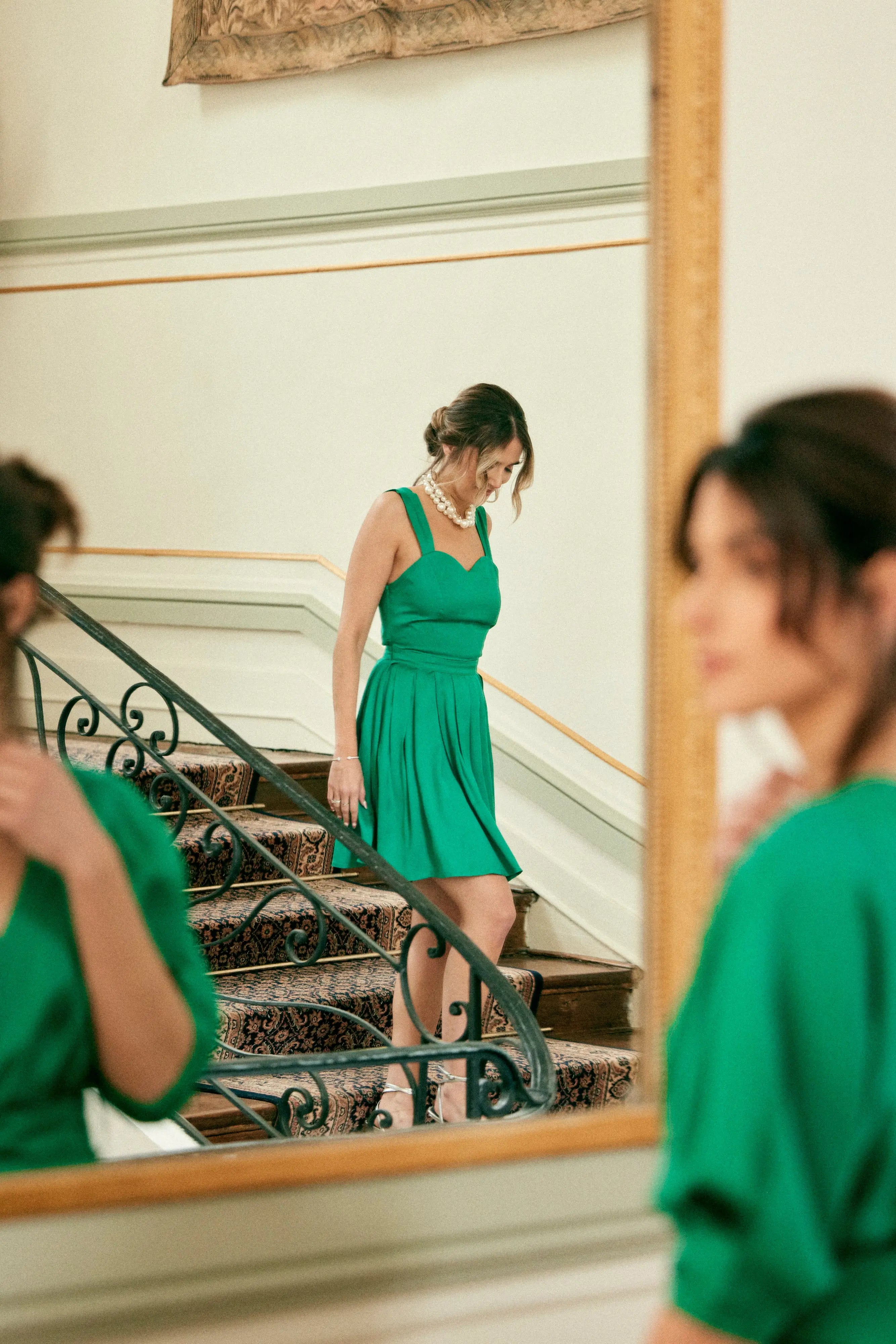 PAUEME I ROBE I Robe Sizon - Vert