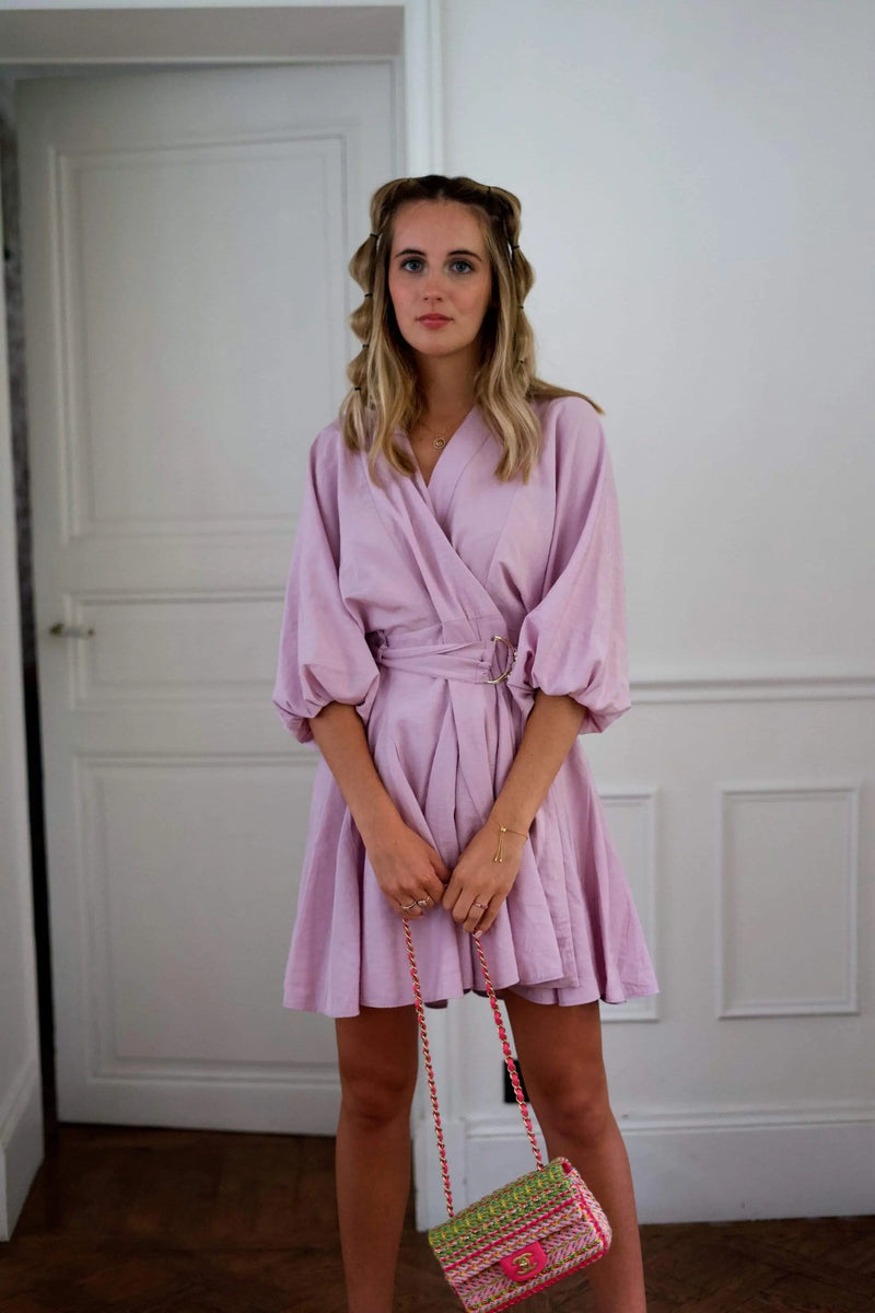 PAUEME I ROBE I Robe Suzanne - Lilas