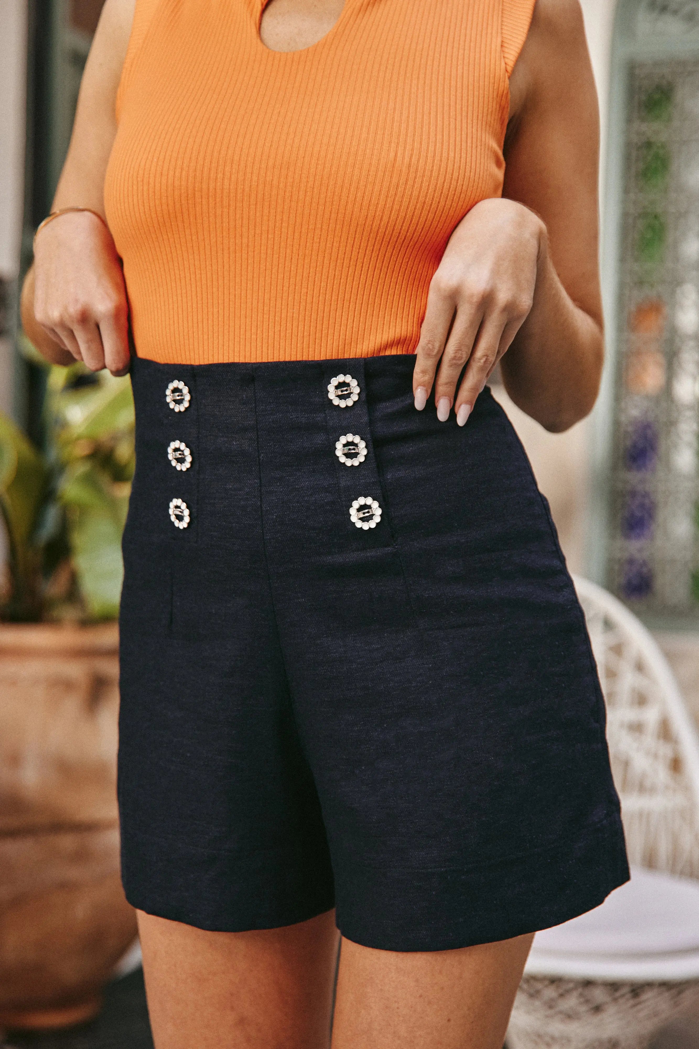 PAUEME I SHORT I Short Sasha - Navy